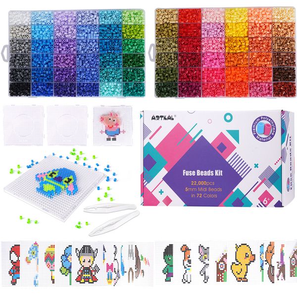 Artkal Beads 2 Boxes Set Diy Educational Toys